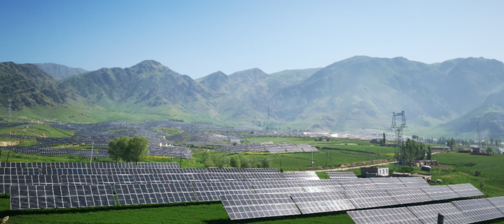太阳集团·(中国)科技新疆自治区伊犁州新源县90MW光伏发电项目